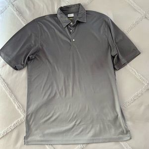 EUC Men's Greg Norman Golf Shirt, Ombre Gray, Large